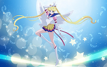 Sailor Moon Eternal Anime, Usagi Tsukino, Iconic heroine, High-definition HD wallpaper