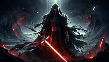 Kylo Ren Sith Warrior with Red Lightsaber - Star Wars, Star Wars, Sith (Star Wars), Kylo Ren, red lightsaber HD wallpaper