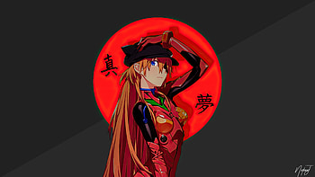 Asuka Langley Soryu Minimal , neon-genesis-evangelion, asuka-langley-soryu, anime-girl, anime HD wallpaper