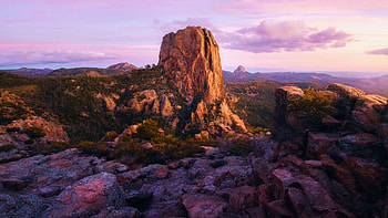 Warrumbungle National Park Australia, landscape, clouds, sky, rocks HD wallpaper