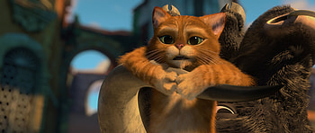 cat, movie, Puss in Boots HD wallpaper