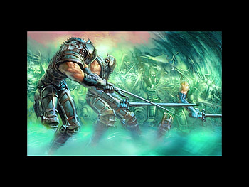 Ghostway, sword, fantasy, warrior HD wallpaper
