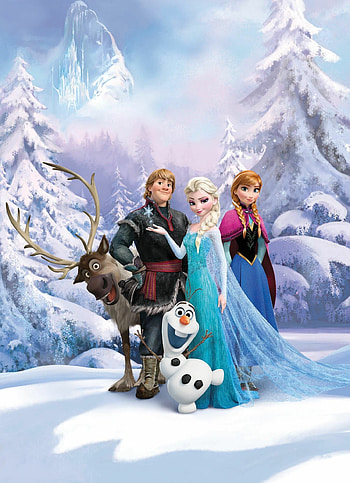 Frozen animation, Frozen winter land paper , Nostalgic and enchanting HD phone wallpaper