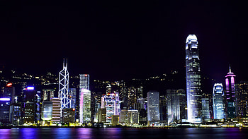 Hong Kong Skyline, Magnificent cityscape, Mesmerizing backgrounds, Urban charm HD wallpaper