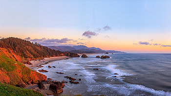Ecola State Park, Oregon HD wallpaper