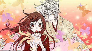 Kamisama Kiss, foxboy, girl, kiss, kamisama HD wallpaper