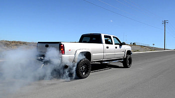 Chevy Duramax Diesel Burnout HD wallpaper