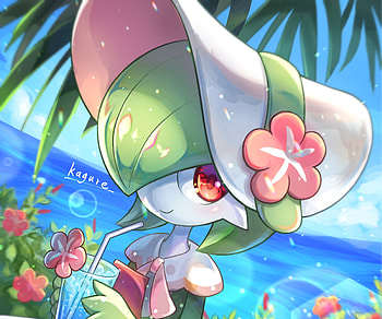 Gardevoir , Striking visuals, Pokmon's mystical allure, Enchanting creature HD wallpaper