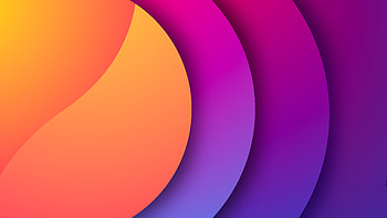 Oval Gradient Shapes , abstract, artist, artwork, digital-art HD wallpaper