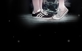 Love, Legs, Sneakers, Shoes, Date HD wallpaper