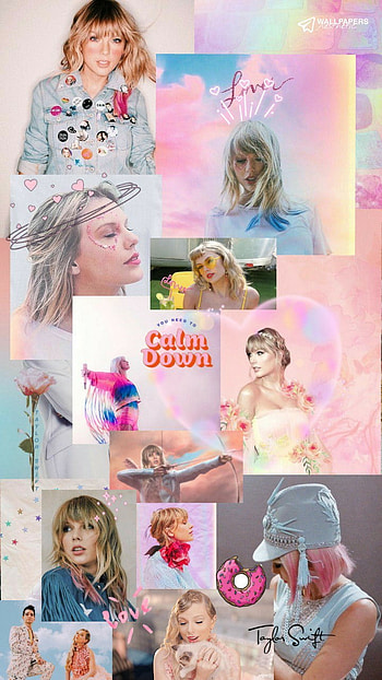 Lover — Taylor Swift, aesthetic, pop, pastel, pink, tumblr, TaylorSwift HD phone wallpaper
