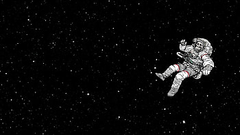 Astronaut Skull Sky Falling Dark , Artist, , , Background, and , Falling Sky HD wallpaper