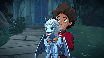 Zym and Ezran, Dragon Princess, Cartoon TV shows, Adventure awaits HD wallpaper