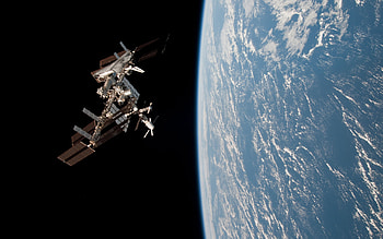 ISS (Space), International Space Station, Astronomical , Orbital beauty HD wallpaper