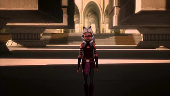 SW: The Clone Wars- Ahsoka Leaves The Jedi Order HD wallpaper