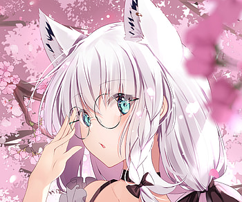 Shirakami Fubuki, hololive, Shirakami Fubuki, Anime, Virtual Youtuber HD wallpaper
