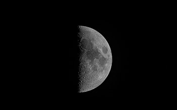 Universe, Moon, Dark, Bw, Chb, Planet, Full Moon HD wallpaper