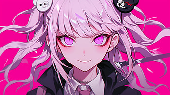 Junko Enoshima - Danganronpa Anime Art, Anime, Danganronpa, Junko Enoshima HD wallpaper