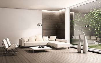 Miscellanea, Miscellaneous, Wood, Tree, Table, Sofa, Armchair, Side Table, Vases HD wallpaper