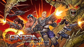 Contra: Operation Galuga Key Art Banner, video game, Contra: Operation Galuga HD wallpaper