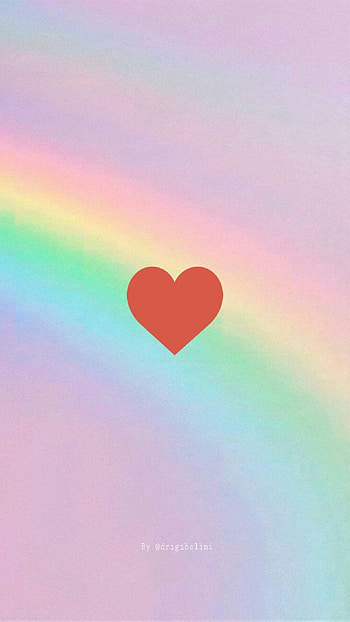Retro Heart, Red Heart HD phone wallpaper