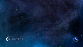Blue Deep Sky - "Work it out" w/ Evil Eye Design HD wallpaper