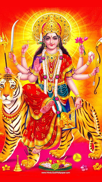 Navratri durge maa HD phone wallpaper