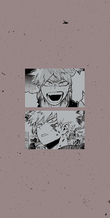 Bakugo, art, facial expression HD phone wallpaper