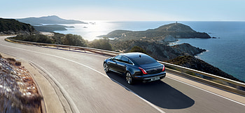 Jaguar XJ50 LWB 2018 Rear, jaguar-xj, jaguar, cars, 2018-cars HD wallpaper