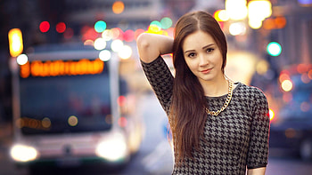 Beautiful Women, Laptop , Popular HD wallpaper