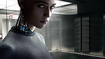 Ex Machina, Enigmatic AI, Sinister undertones, Compelling cinematography HD wallpaper