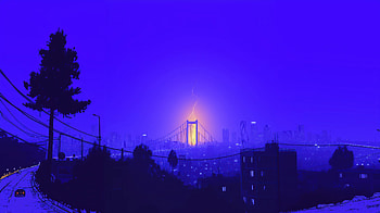 Lightning Strike Over Bridge, lightning, bridge, artist, artwork, art, digital-art, ai HD wallpaper