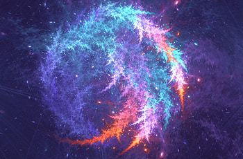 Abstract, Sparks, Multicolored, Motley, Glow HD wallpaper