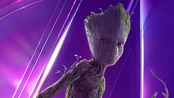 Baby Groot In Avengers Infinity War New Poster, baby-groot, avengers-infinity-war, 2018-movies, movies, poster HD wallpaper