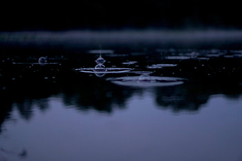 Water, Macro, Dark, Ripples, Ripple, Bubble HD wallpaper