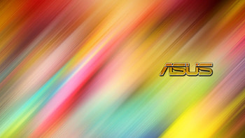 ASUS logo on a colorful background , Asus Vivobook 15 HD wallpaper