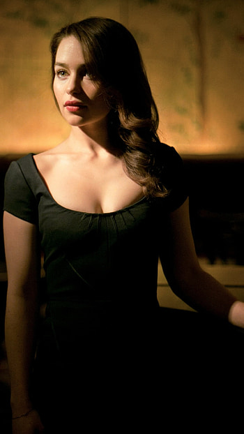 long hair, Celebrity, Emilia Clarke HD phone wallpaper