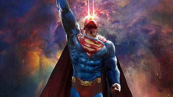 Artwork New Superman, superman, superheroes, artwork, digital-art, deviantart HD wallpaper