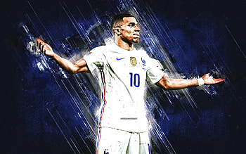 Kylian Mbappé, soccer, france, mbappe, football, french HD wallpaper