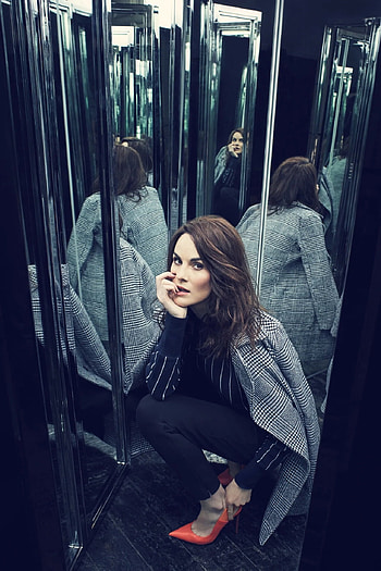 Michelle Dockery, Tumblr posts HD phone wallpaper