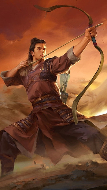 Warriors, Archery Art HD phone wallpaper