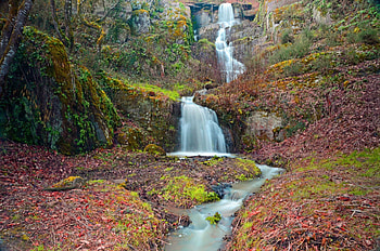 Nature, Rivers, Mountains, Autumn, Waterfall HD wallpaper