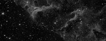 Black & White, Sci Fi, nebula HD wallpaper