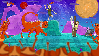 Rick and Morty (2022) movie HD wallpaper