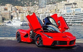 Laferrari, vehicle, Ferrari LaFerrari HD wallpaper
