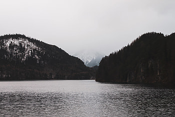 Nature, Rivers, Mountain, Forest, Fog HD wallpaper