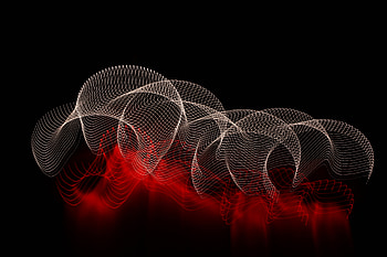 Abstract, Lines, Dark Background, Stains, Spots HD wallpaper