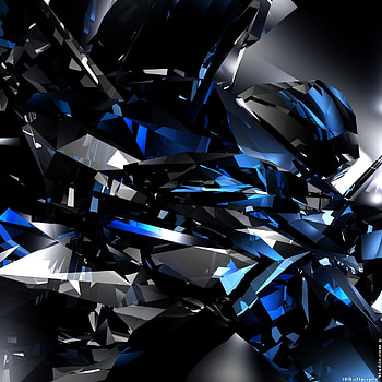 Cool Black Blue Android Smart HD phone wallpaper