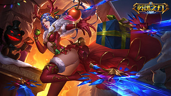 Christmas girl, girl, fantasy, craciun, yongqi cheng, christmas HD wallpaper