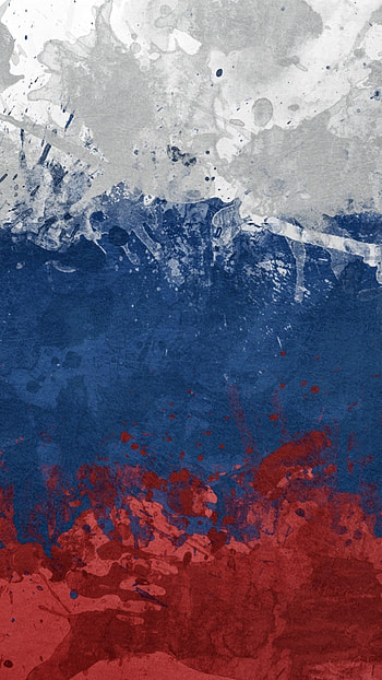 Preview flag, russia, spots, paint, symbol, texture HD phone wallpaper